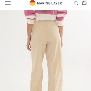 100% Cotton. Marine Layer   Flora Corduroy Trouser